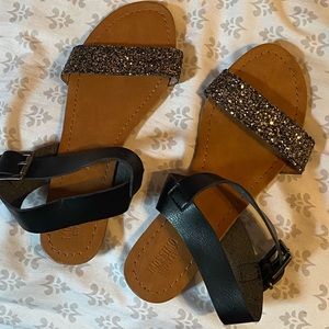Glitter Sandals